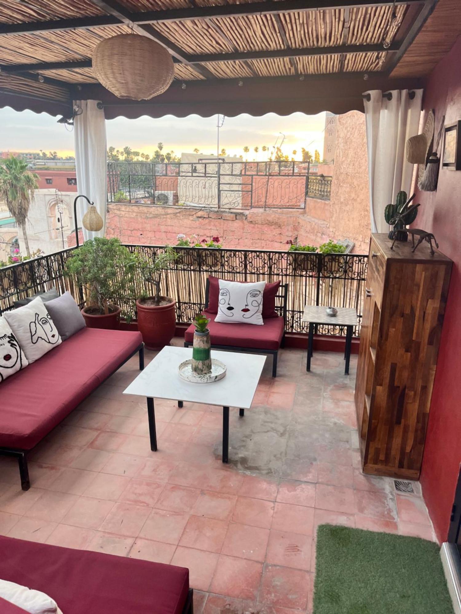 Dar L'Hna Apartment Marrakesh Exterior photo